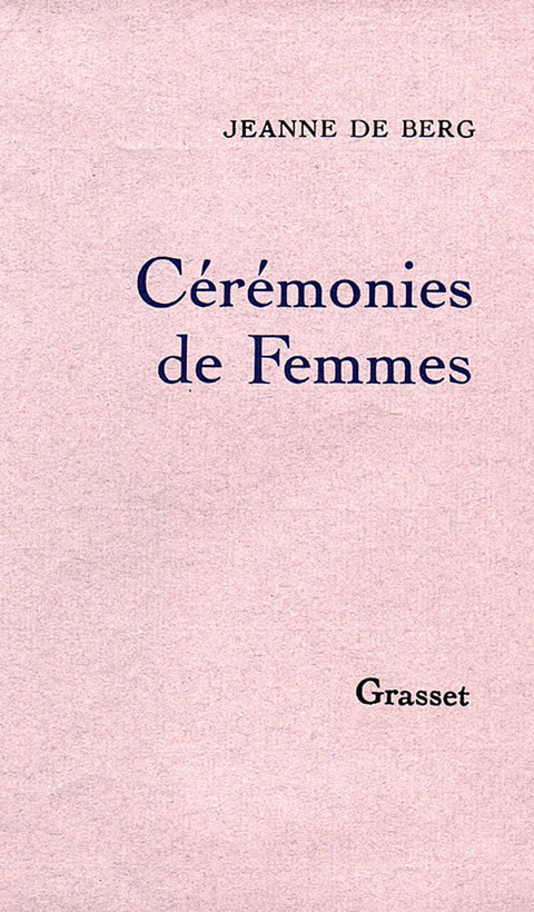 Cover image for book Cérémonies de femmes
