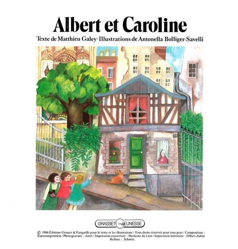 Cover image for book Albert et Caroline