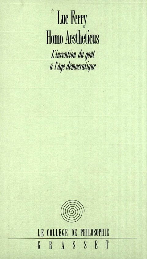 Cover image for book Homo Aestheticus