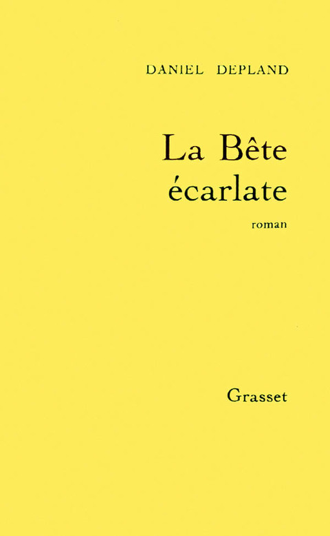 Cover image for book La bête écarlate