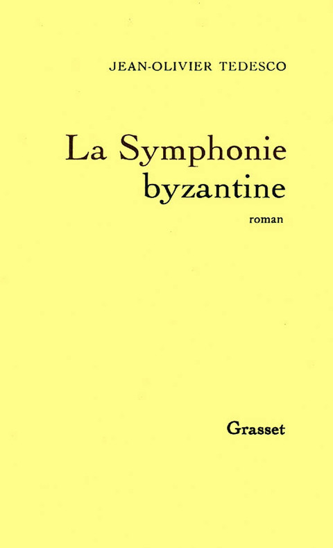 Cover image for book La symphonie byzantine