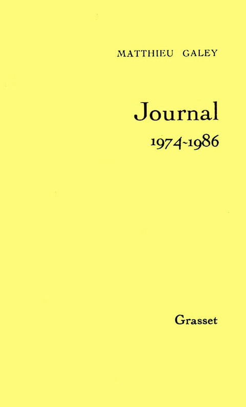 Cover image for book Journal T02 1974-1986