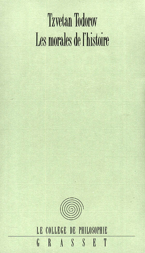 Cover image for book Les morales de l'histoire