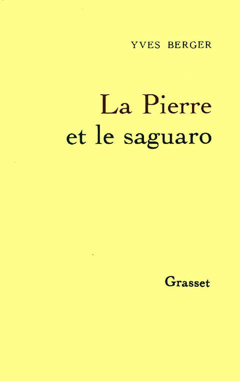 Cover image for book La pierre et le saguaro
