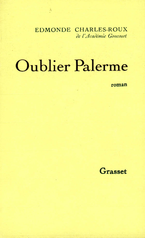 Cover image for book Oublier Palerme