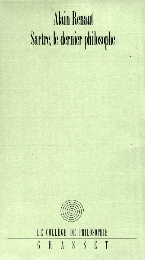 Cover image for book Sartre, le dernier philosophe