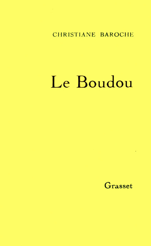 Cover image for book Le Boudou
