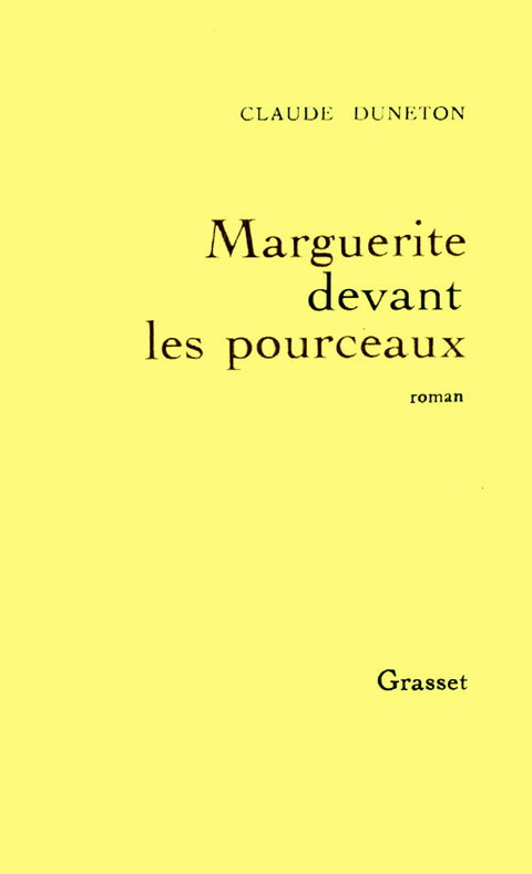 Cover image for book Marguerite devant les pourceaux