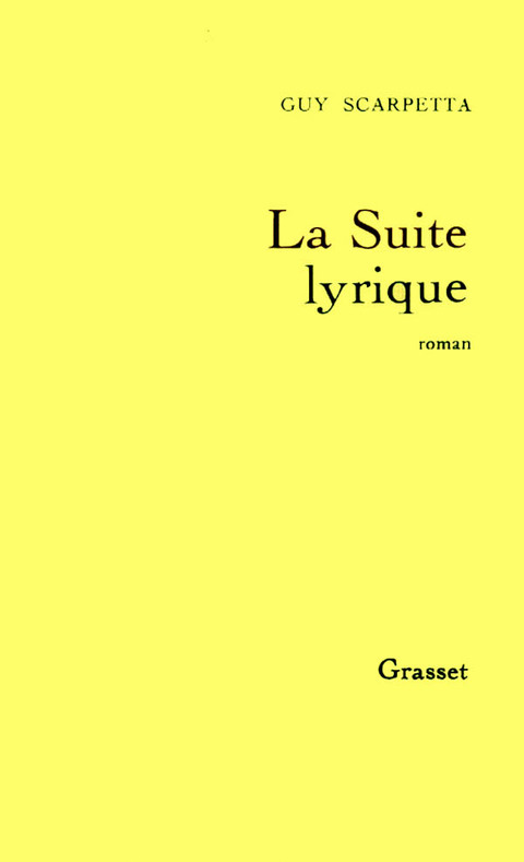 Cover image for book La suite lyrique