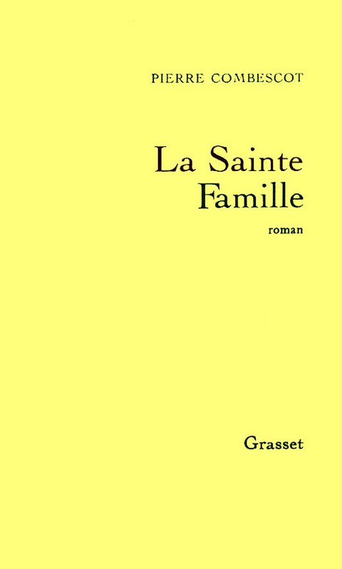 Cover image for book La sainte famille