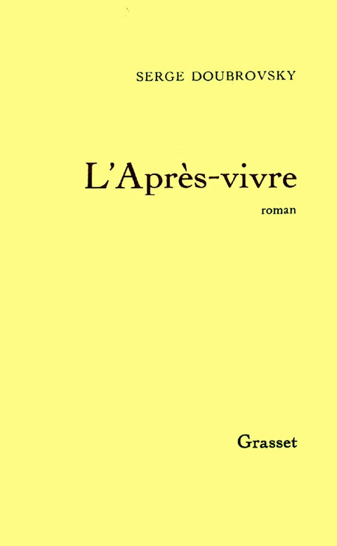 Cover image for book L'après-vivre