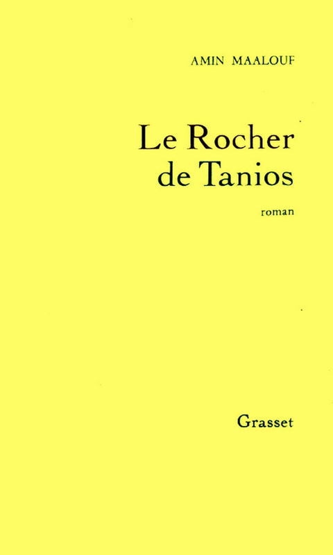 Cover image for book Le rocher de Tanios