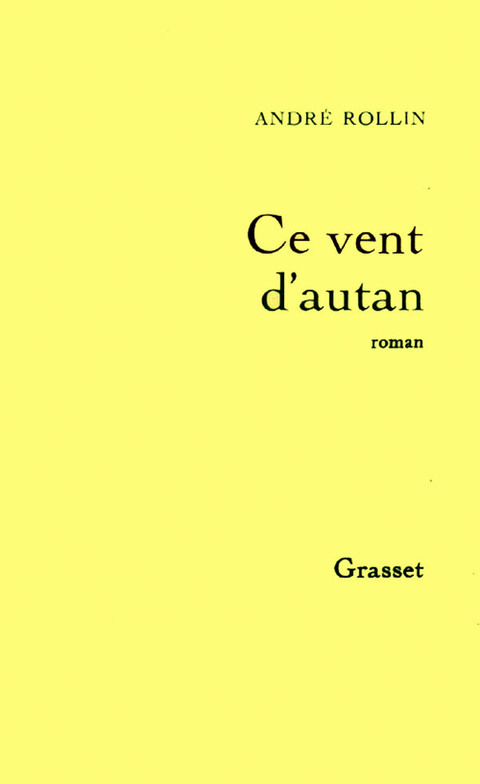 Cover image for book Ce vent d'autan