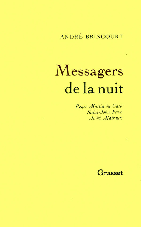 Cover image for book Messagers de la nuit