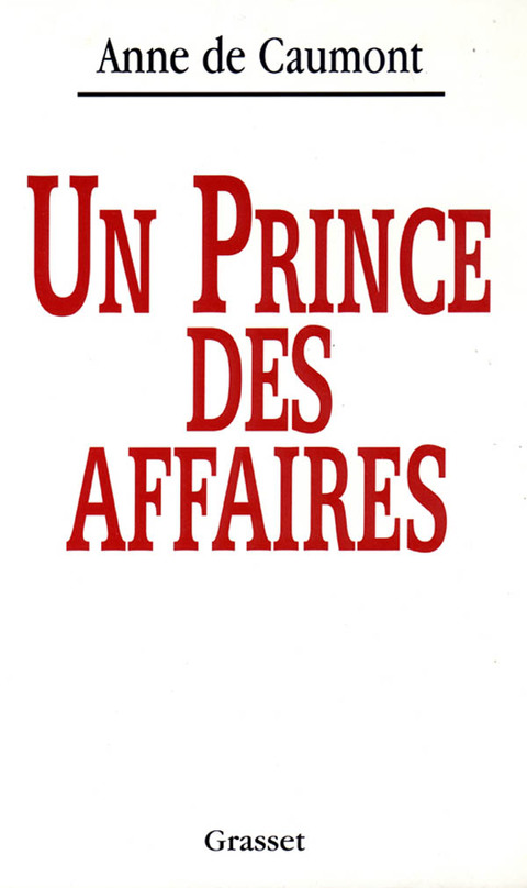 Cover image for book Un prince des affaires