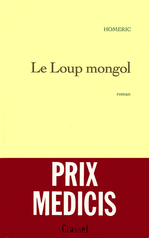 Cover image for book Le loup mongol