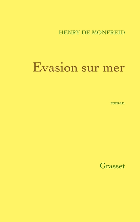 Cover image for book Evasion sur mer