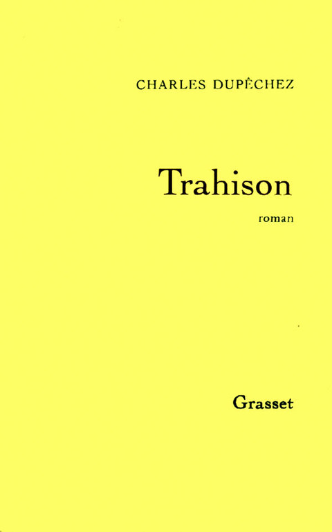 Cover image for book Trahison