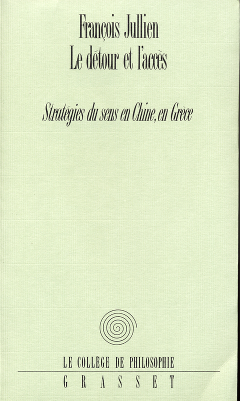 Cover image for book Le détour et l'accès