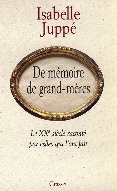 Cover image for book De mémoire de grand-mères