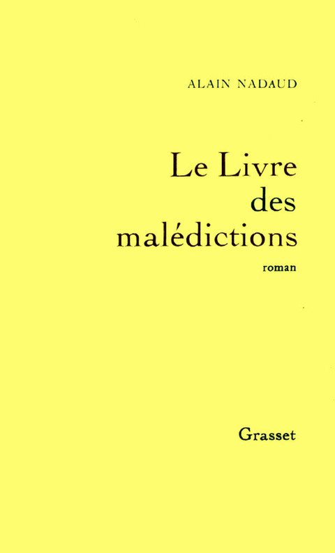 Cover image for book Le livre des Malédictions