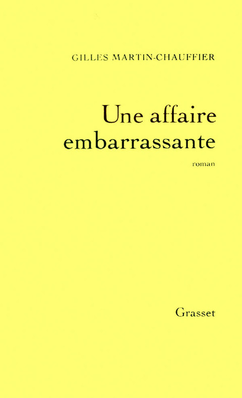 Cover image for book Une affaire embarrassante
