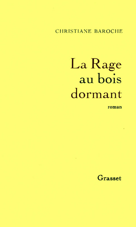 Cover image for book La rage au bois dormant