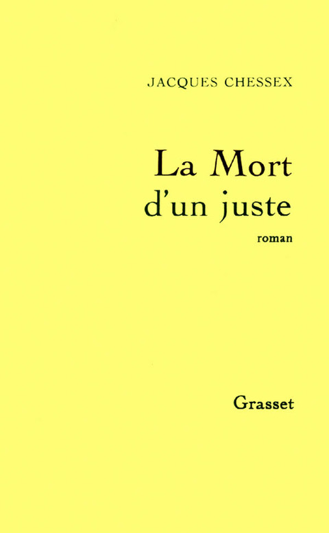 Cover image for book La mort d'un juste