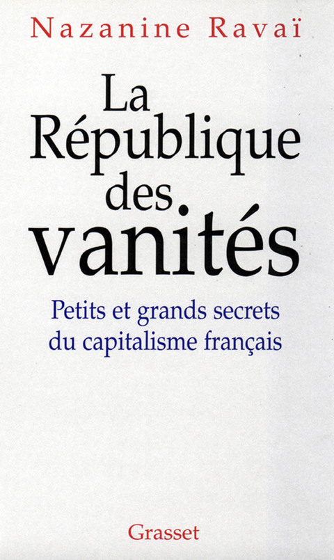 Cover image for book La république des vanités