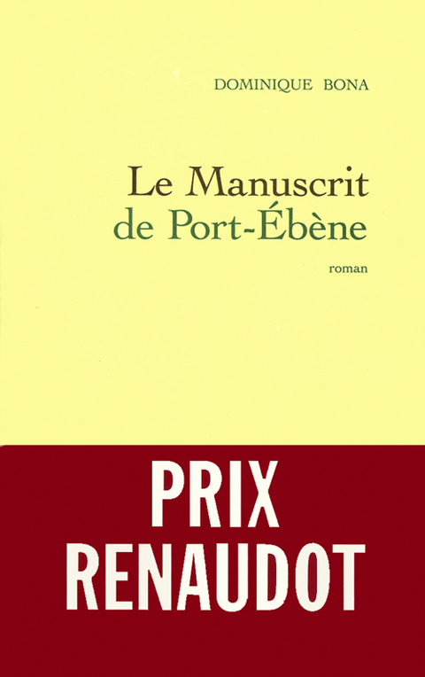 Cover image for book Le manuscrit de Port-Ebène