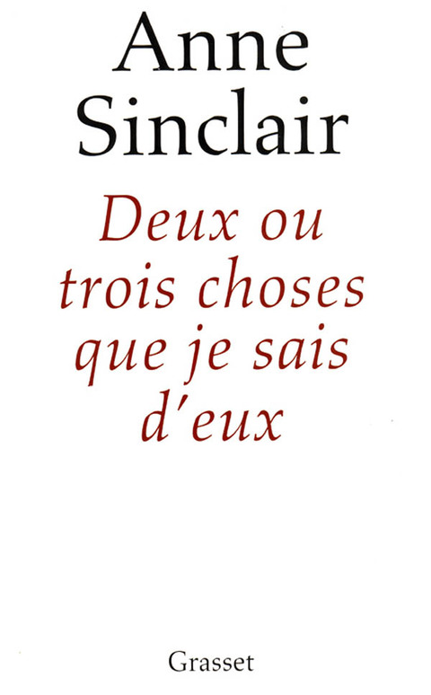 Cover image for book Deux ou trois choses que je sais d'eux