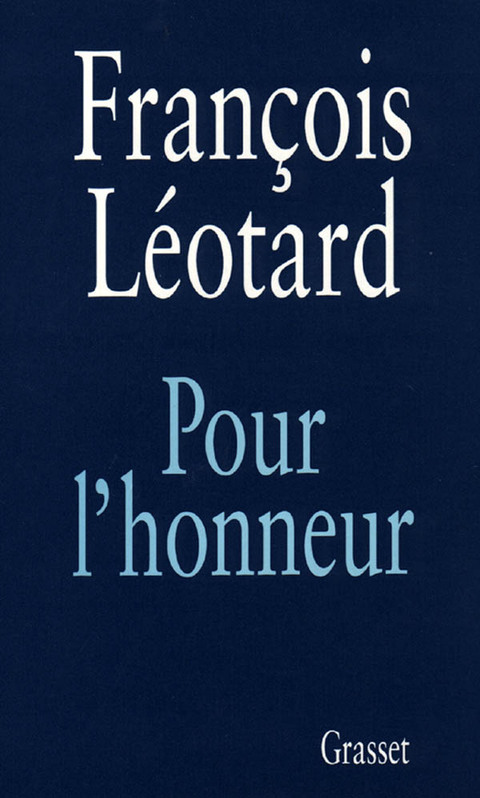 Cover image for book Pour l'honneur