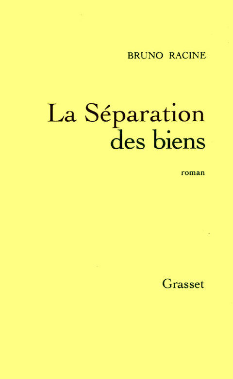 Cover image for book La séparation des biens