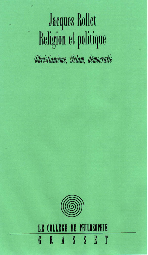 Cover image for book Religion et politique