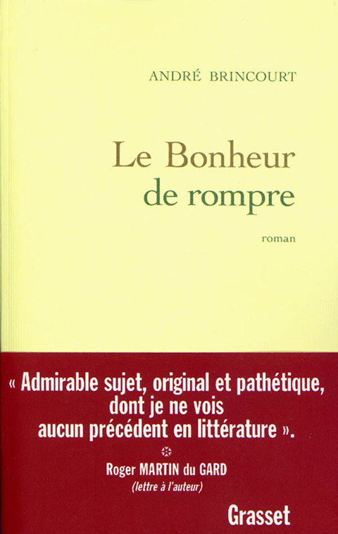 Cover image for book Le bonheur de rompre