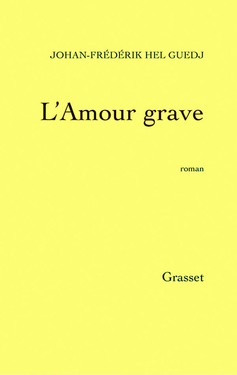 Cover image for book L'amour grave