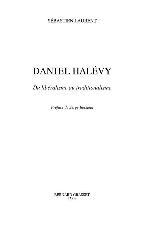 Cover image for book Daniel Halévy