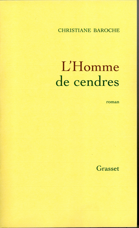 Cover image for book L'homme de cendres
