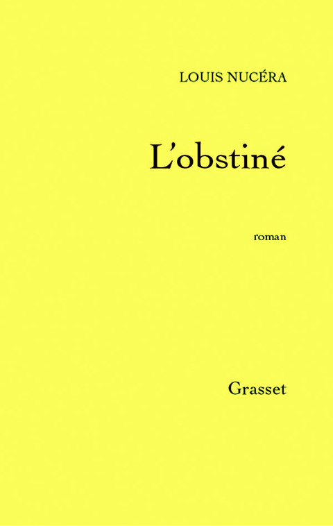 Cover image for book L'obstiné