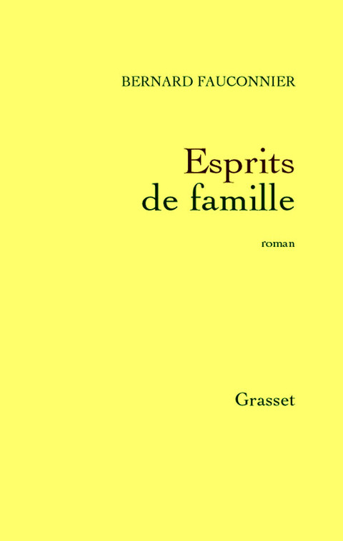 Cover image for book Esprits de famille