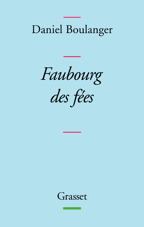 Cover image for book Faubourg des fées