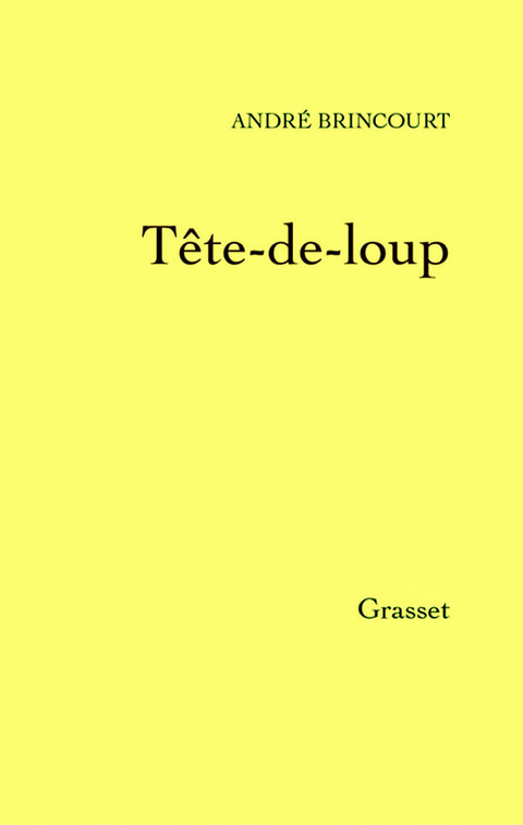 Cover image for book Tête-de-loup