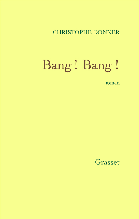 Cover image for book Bang! Bang !