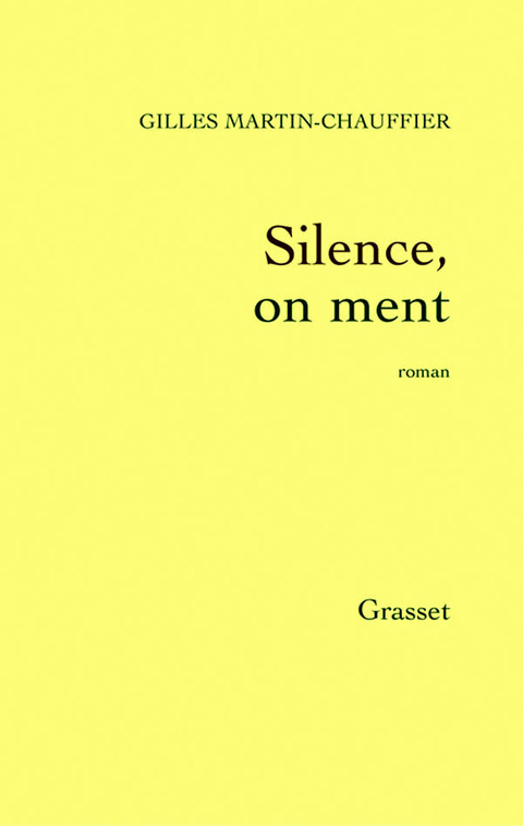 Cover image for book Silence, on ment