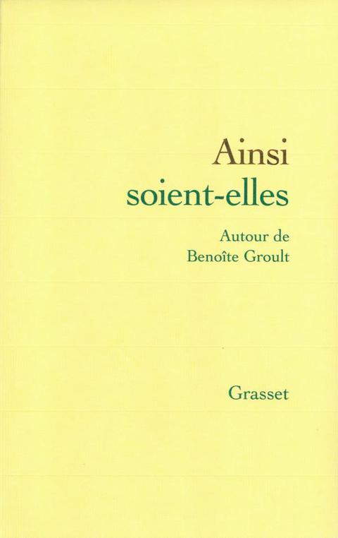 Cover image for book Ainsi soient-elles
