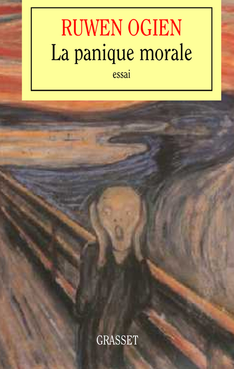 Cover image for book La panique morale