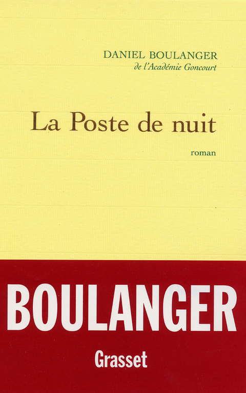 Cover image for book La poste de nuit