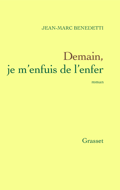 Cover image for book Demain, je m'enfuis de l'enfer