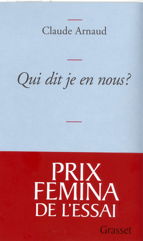 Cover image for book Qui dit je en nous ?