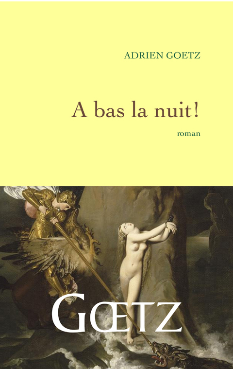 Cover image for book A bas la nuit